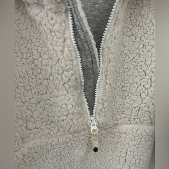 Prana Sherpa fleece half zip hoodie sweatshirt - Picture 2 of 6
